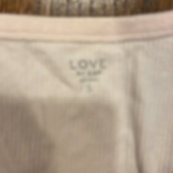 Love by Gap Women’s pink love print lounge pajama set size small - Picture 3 of 7